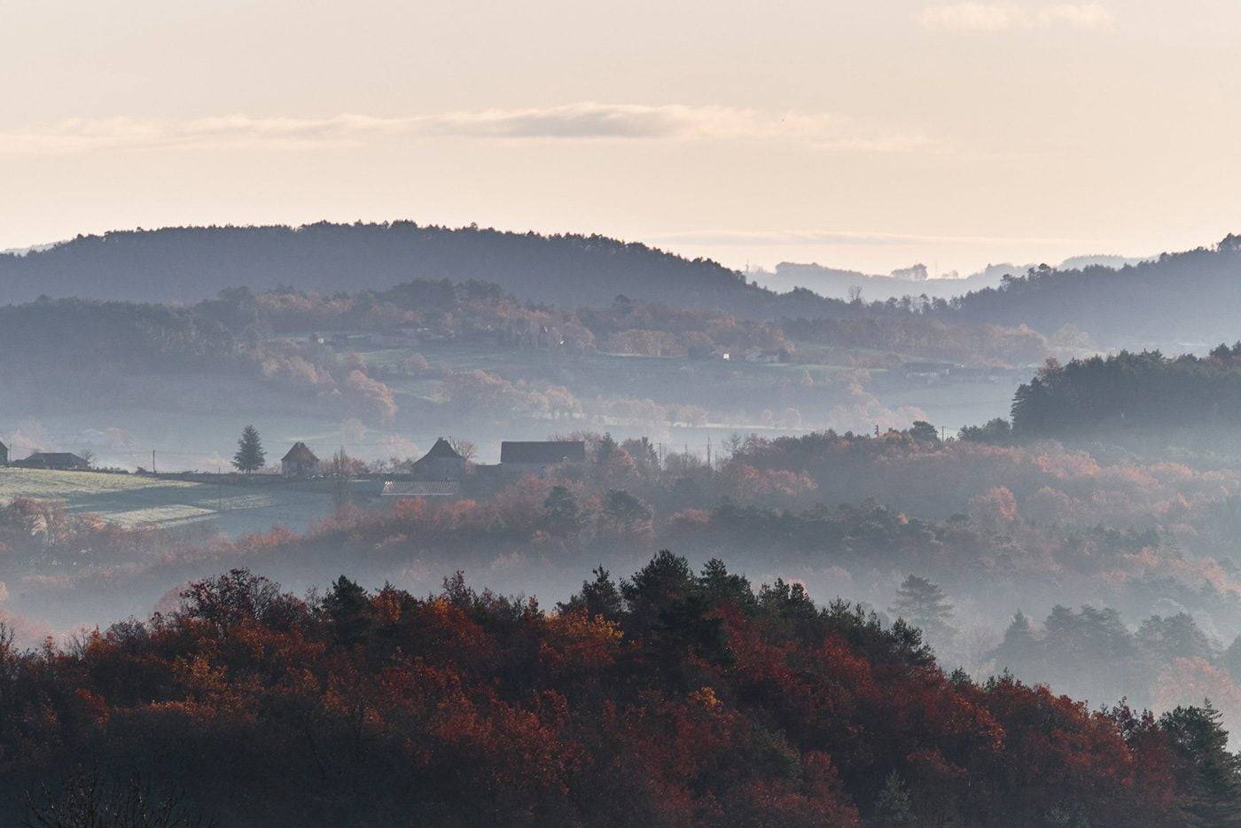 Corrèze France - December 2019